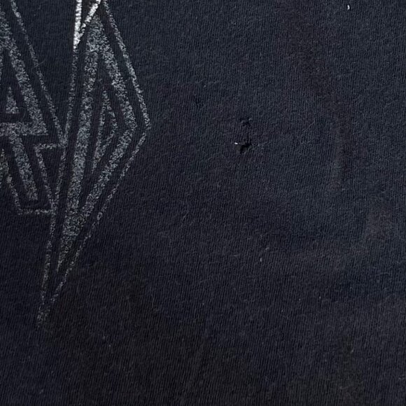 Def Leppard Graphic Band Tee Tshirt Size XL Black Leopard Design - Picture 6 of 7